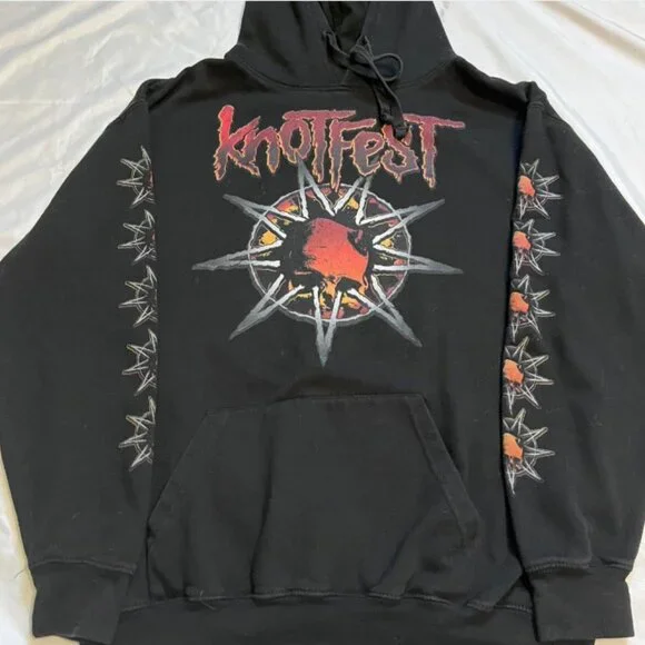 Slipknot Knotfest 2022 Tour Hoodie - Large - Picture 2 of 5